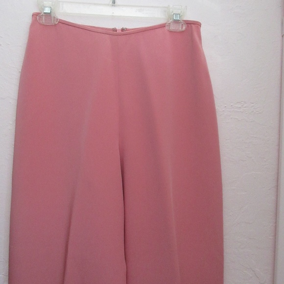 Silk Pants Salmon NWOT - Picture 3 of 6